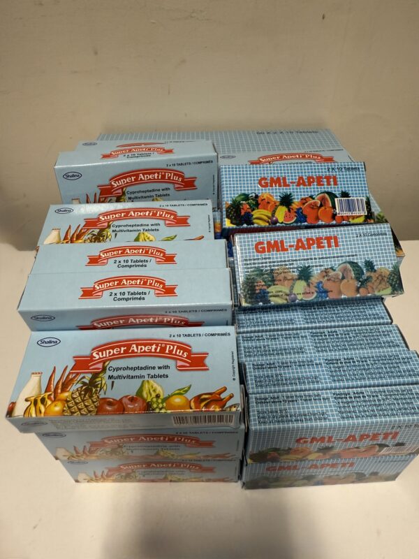 Super Apeti Plus 13 Packs & GML Apeti 12 Packs. Wholesale.